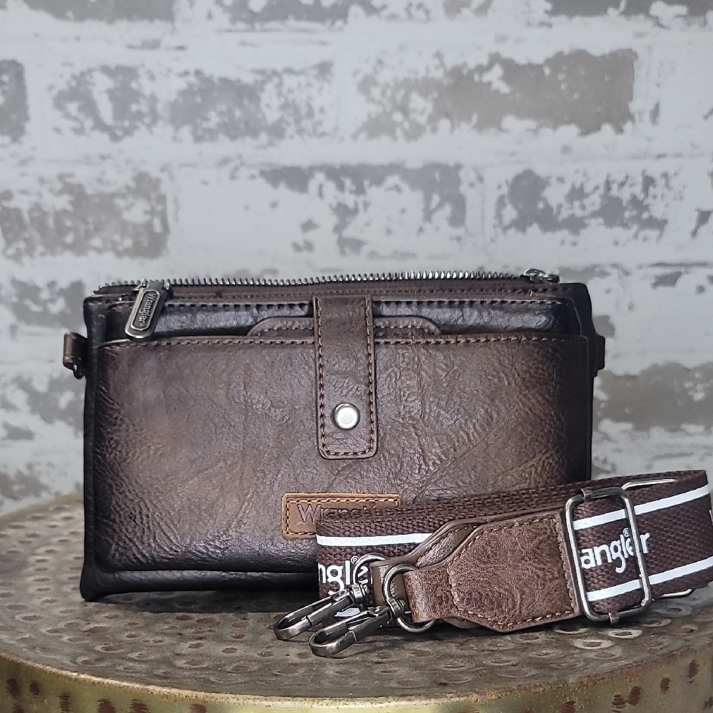 Wrangler Brown Women's Crossbody Bag-WG120-209CF